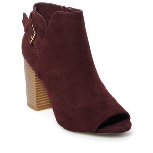Women's Apt 9 Clock Ankle Boots size 7.5